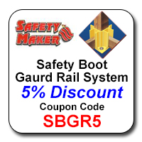 Safety Boot Guard Rail System
