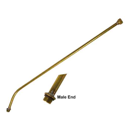 Chapin 6-7703 24" Brass Wand - Male Extension