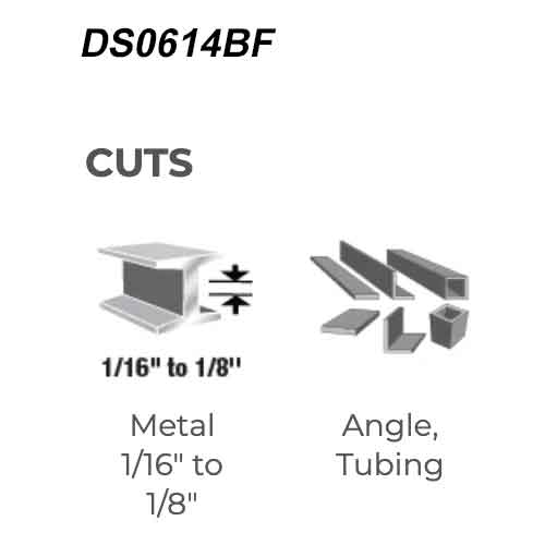 Diablo Tool DS0614BF Steel Demon Metal Reciprocating Saw Blade - Material