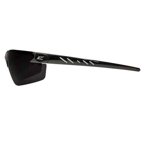 Edge Eyewear DZ116-G2 Zorge Smoke Safety Glasses - Side View