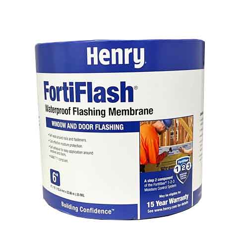 6" x 75' FortiFlash® Waterproof Flashing Membrane