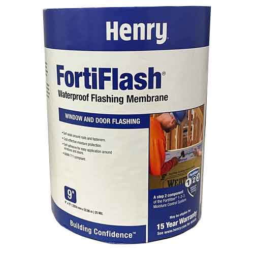 9" x 75' FortiFlash® Waterproof Flashing Membrane