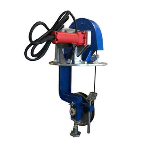 Oliver Machine Model 12M Portable Bandsaw - Vertical View