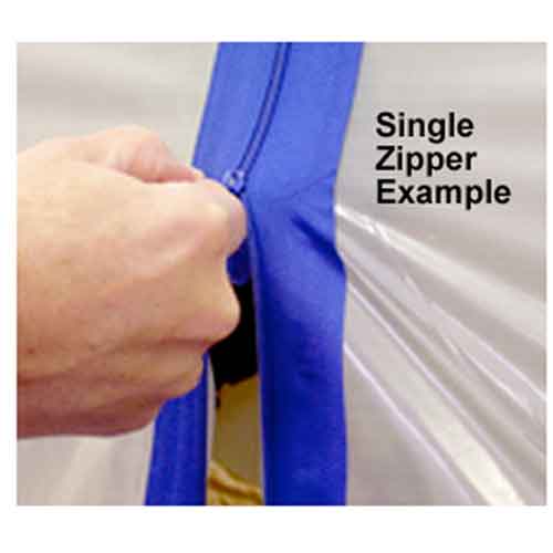 Surface Shields Single Zipper Installation Option