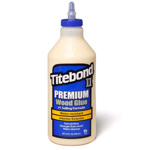Titebond II 5005 Premium Wood Glue - Quart.