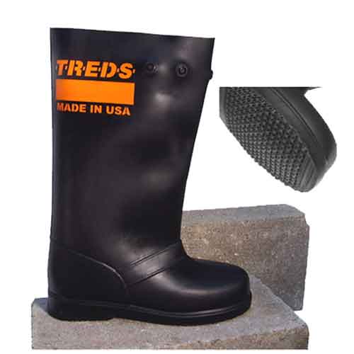 Treds Waterproof Rubber Overboots (Pair)