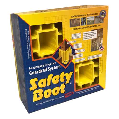 Safety Boot Guardrail System 4-Pack