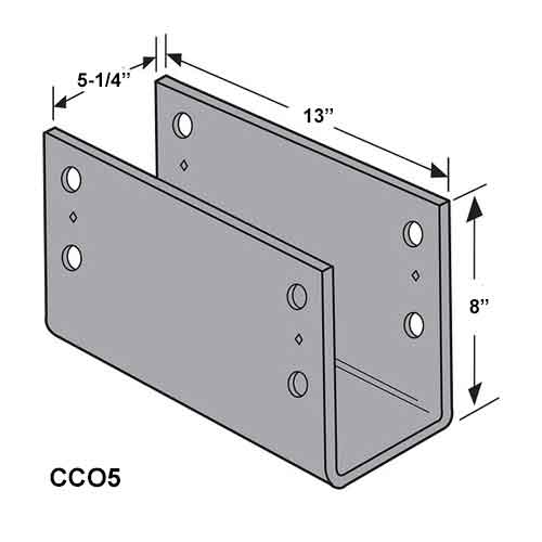 Simpson Strong-Tie CCO5 Dimensions