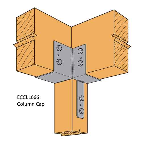 Simpson Strong-Tie ECCLL666 Installation Illustration