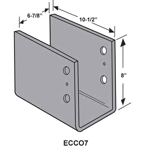Simpson Strong-Tie ECCO7 Dimensions