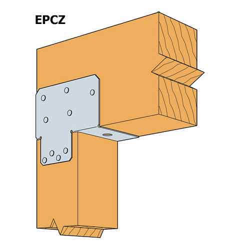Simpson Strong-Tie EPCZ Post Cap Installation