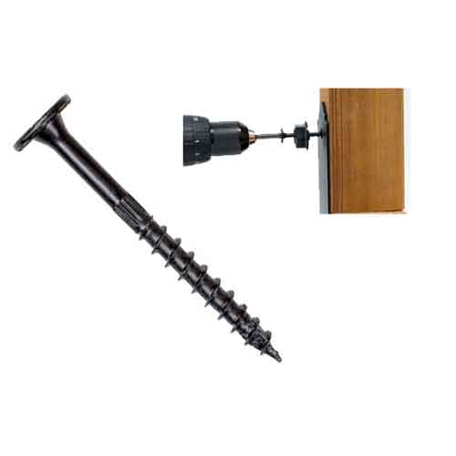 Simpson Strong-Tie SDWS22312DBB-R50 3-1/2" Outdoor Accent Structural Wood Screw (50/Pack)