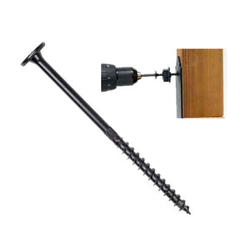 Simpson Strong-Tie SDWS22512DBBRC12 5-1/2" Outdoor Accent Structural Wood Screw (12/Pack)