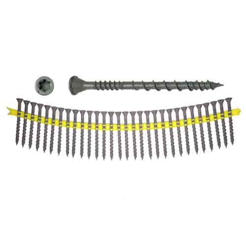 Simpson Strong-Tie DSVG3S Deck Drive™ #10 x 3" Gray Collated Screws (1,000/Box)