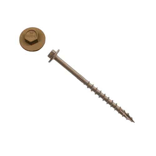 Simpson Strong-Drive&reg; SDWH19400DB 4"Hex Head Structural Wood Screw