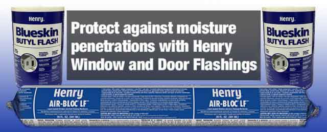 Henry Butyl Window Flashing