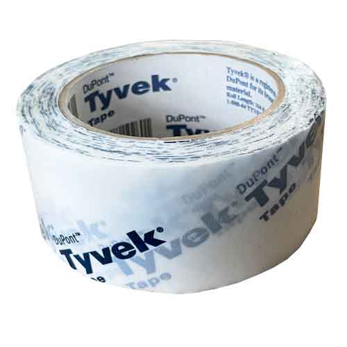 Tyvek Sheathing Tape 2in x 55yd Roll, Wind-lock