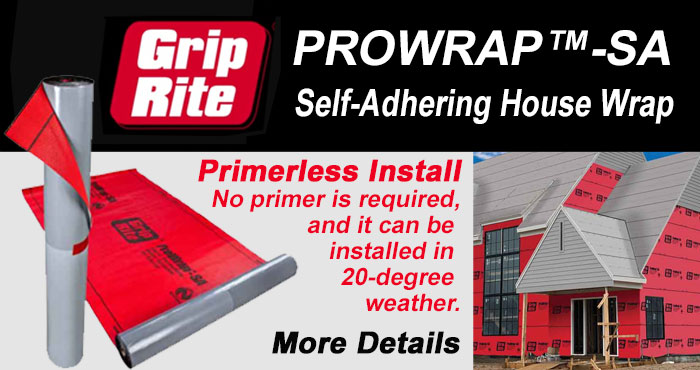 Grip-Rite ProWrap-SA Housewrap