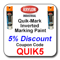 Krylon Industrial Quik Mark Paint Discount