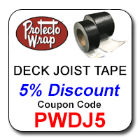 Protecto Wrap Deck Joist Savings Coupon