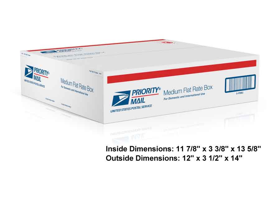 usps sizes of flat rate boxes