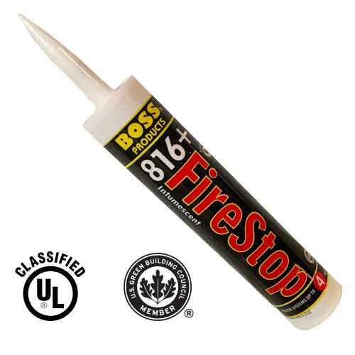 BOSS&reg; 816+ Intumescent Firestop Sealant - 10 oz Cartridge