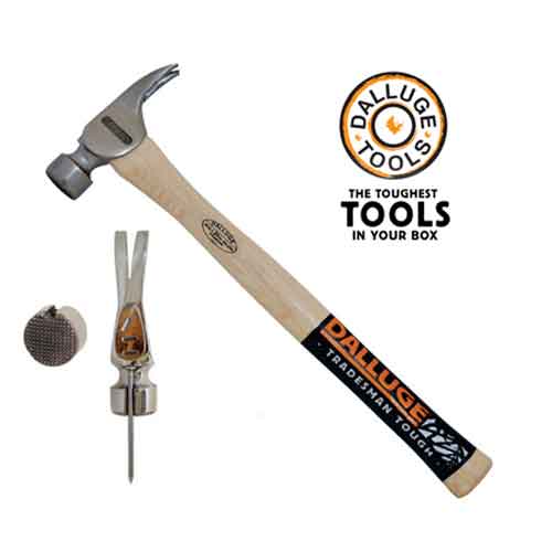 Dalluge 21 oz. Mill Faced Framing Hammer Model #02110