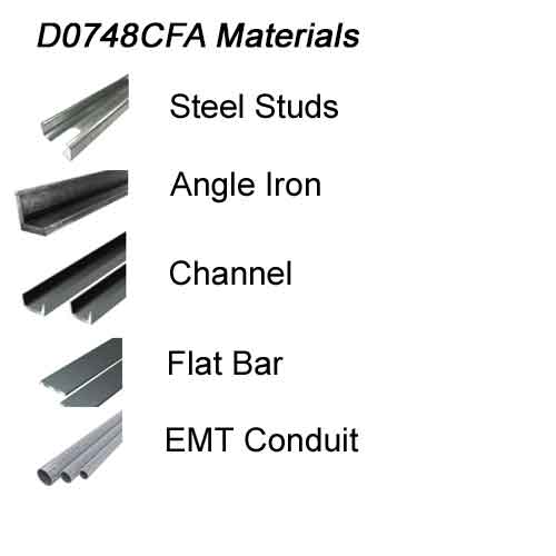 Diablo D0748CFA 7-1/4" x 48T Steel Demon Metal Blade - Materials