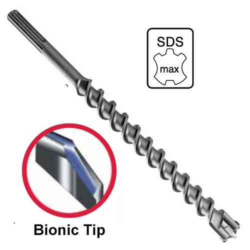 Driltec Spline Shank Rotary Hammer Drill Bit 5/8" x 22" 