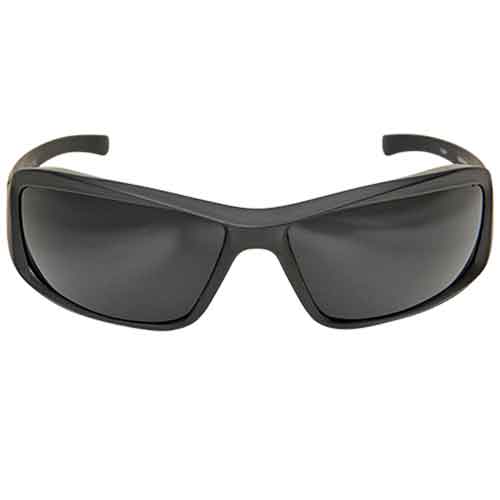 Edge Eyewear TXB236 Brazeau Torque Polarized Safety Glasses, Black Frame,  Smoke Polarized Lens