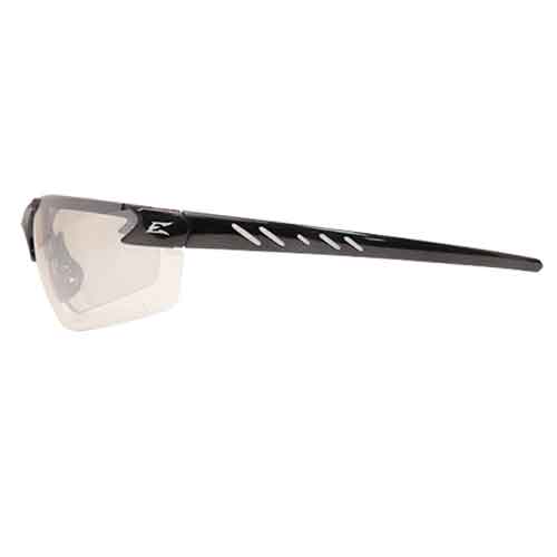 Edge Eyewear DZ111-G2 Zorge Safety Glasses, Black Frame, Clear Lens