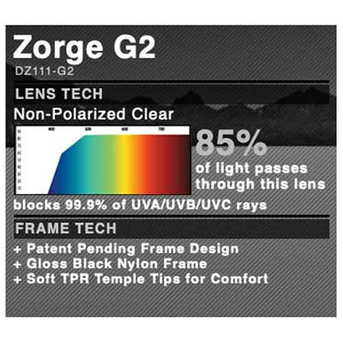 Edge Eyewear Zorge DZ111-G2 Specifications