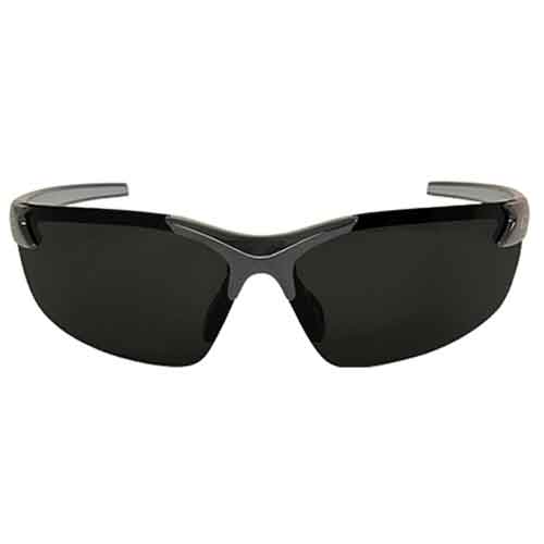 Edge Eyewear DZ116-G2 Zorge Smoke Safety Glasses - Front View