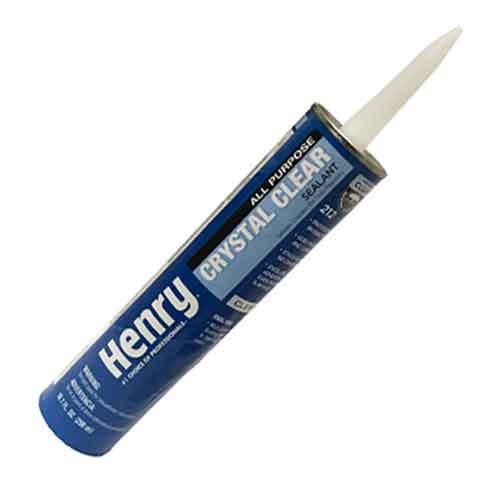 Henry 212 Crystal Clear All Purpose Sealant - 10.1 oz.