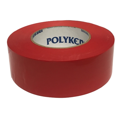 Polyken 757 Red Poly Tape - Side View