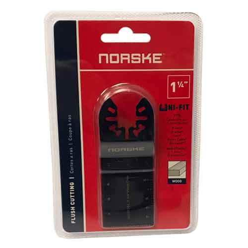 Norske Tools NOTP201 1-1/4" Flush Cut Oscillating Blade