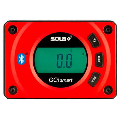 Sola Go! Smart Digital Inclinometer and Protractor with Bluetooth