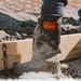 Treds Boots in Pouring Concrete Footings