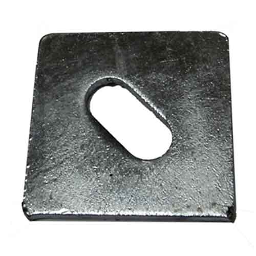 3/4" x 3" x .250 approximately Square Bearing Plate Washer Plain Qty 100 