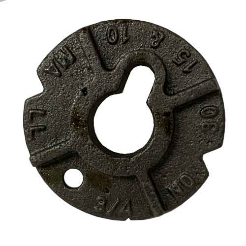 1/2" Round Malleable Washer Malleable Iron Plain Finish Qty 100 