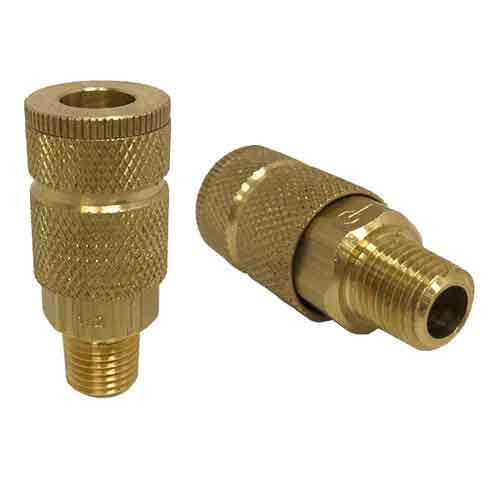 Coilhose 162 Female Coupler - 1/4" MPT x 1/4" Auto Style Body