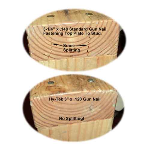 Hy-Tek Wood Splitting Comparison