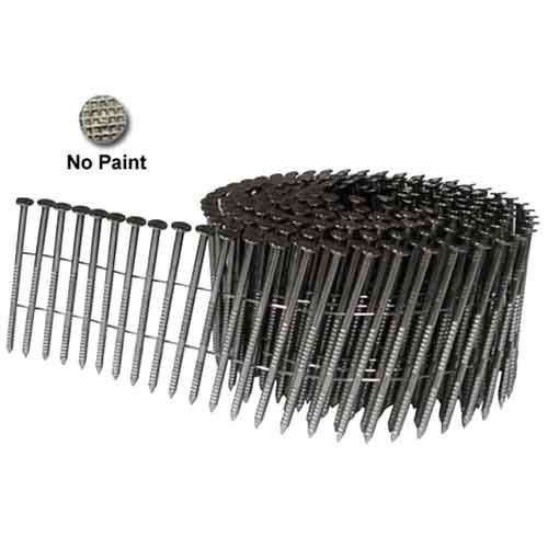 Ring Shank Not Painted Stainless Steel Wire Coil Siding and Fencing Nails