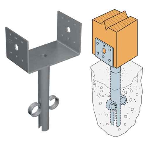 Simpson Strong-Tie EPB46 Elevated Post Base
