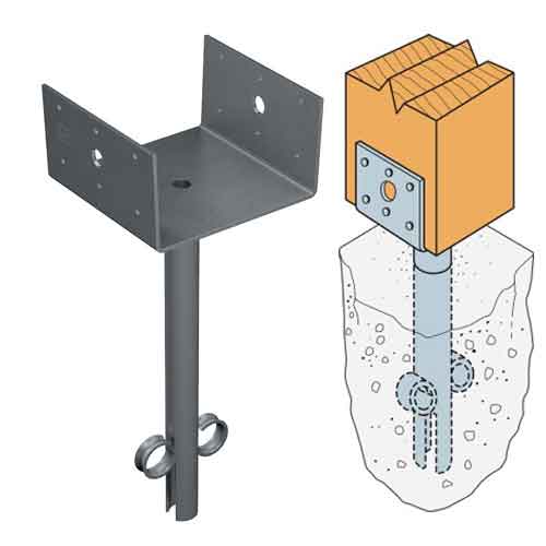 Simpson Strong-Tie EPB66-12 Elevated Post Base