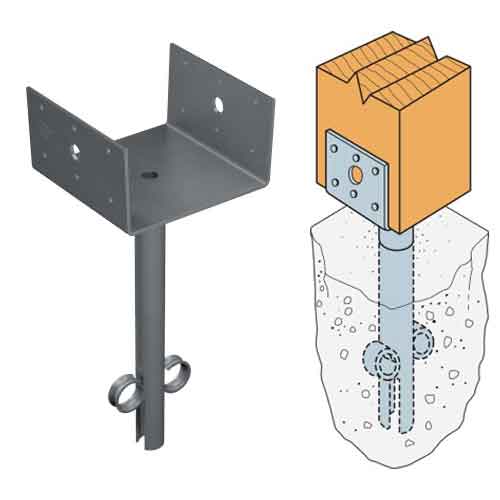 Simpson Strong-Tie EPB66 Elevated Post Base