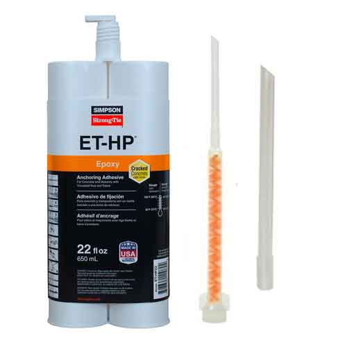 Simpson ET-HP22-N Epoxy Adhesive