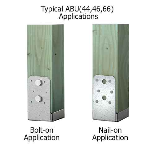 Simpson Strong-Tie ABU Typical Installation Options