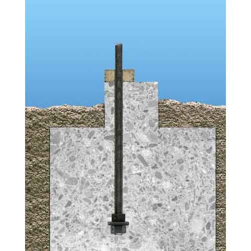 Simpson Strong-Tie PAB Anchor Bolt - Installed