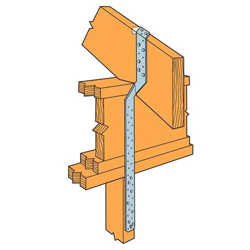 Simpson Strong Tie HTS Twist Strap - Installed Rafter